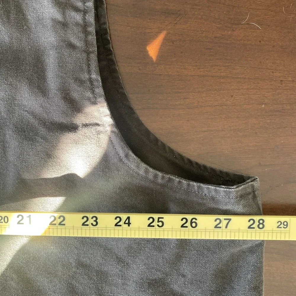 CARHARTT Sherpa Lined Vest Brown Kacey Dutton Ranch 2XL Canvas Work 0V4277M Duck